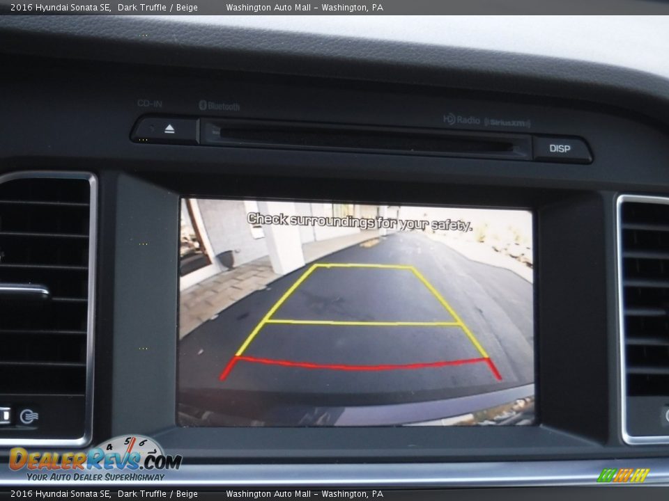 2016 Hyundai Sonata SE Dark Truffle / Beige Photo #17