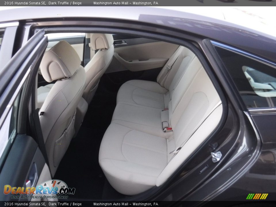 2016 Hyundai Sonata SE Dark Truffle / Beige Photo #23