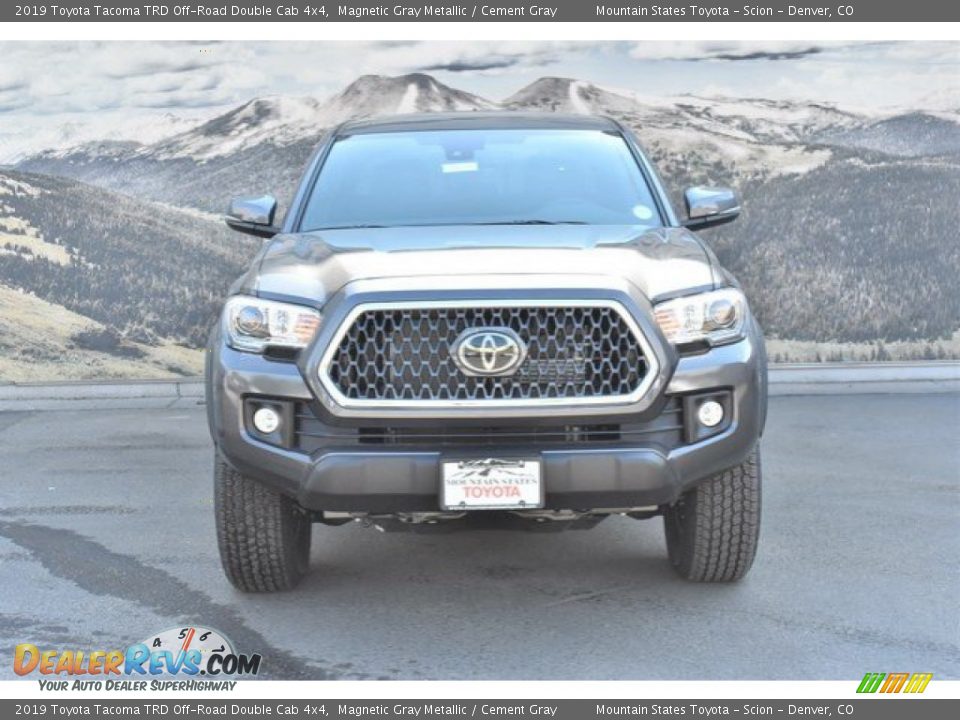 2019 Toyota Tacoma TRD Off-Road Double Cab 4x4 Magnetic Gray Metallic / Cement Gray Photo #2