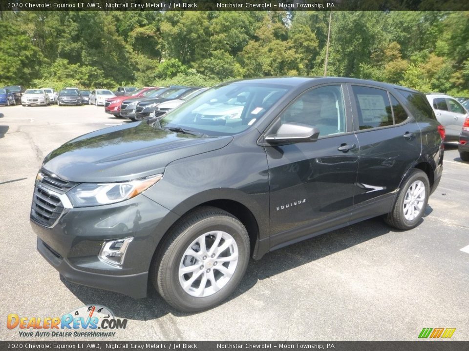 2020 Chevrolet Equinox LT AWD Nightfall Gray Metallic / Jet Black Photo #1