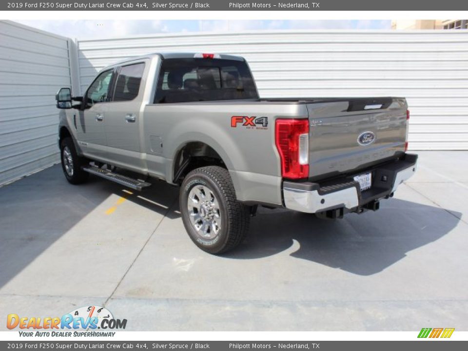 2019 Ford F250 Super Duty Lariat Crew Cab 4x4 Silver Spruce / Black Photo #6