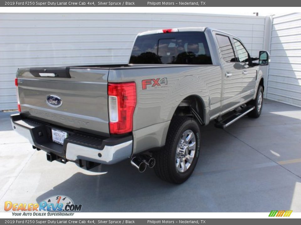 2019 Ford F250 Super Duty Lariat Crew Cab 4x4 Silver Spruce / Black Photo #8