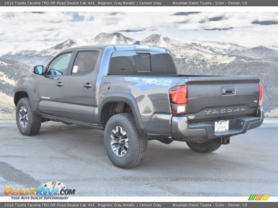 2019 Toyota Tacoma TRD Off-Road Double Cab 4x4 Magnetic Gray Metallic / Cement Gray Photo #3