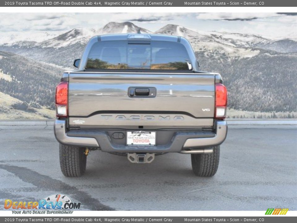 2019 Toyota Tacoma TRD Off-Road Double Cab 4x4 Magnetic Gray Metallic / Cement Gray Photo #4