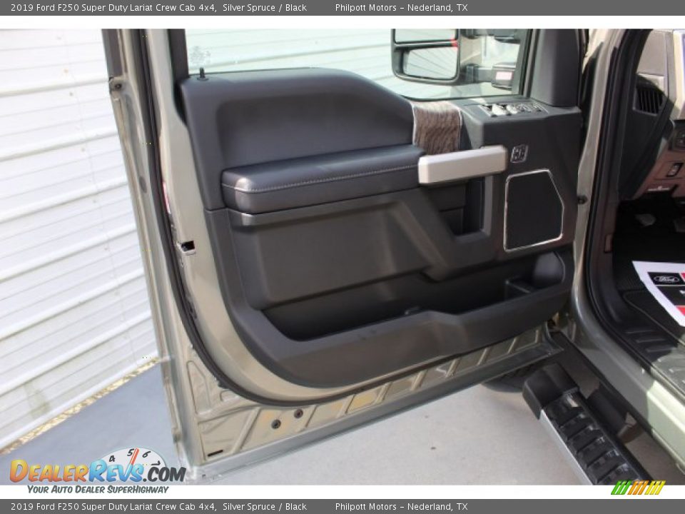 2019 Ford F250 Super Duty Lariat Crew Cab 4x4 Silver Spruce / Black Photo #9