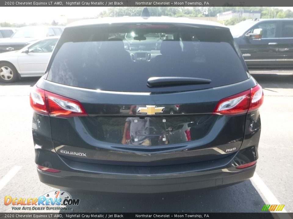 2020 Chevrolet Equinox LT AWD Nightfall Gray Metallic / Jet Black Photo #4