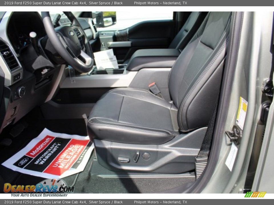 2019 Ford F250 Super Duty Lariat Crew Cab 4x4 Silver Spruce / Black Photo #10