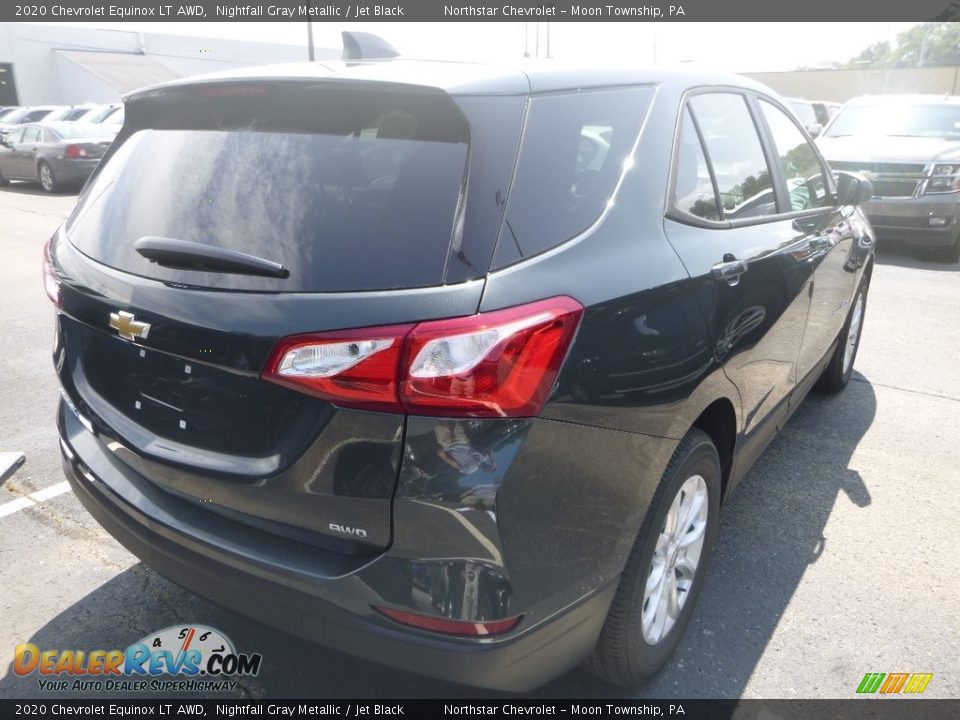 2020 Chevrolet Equinox LT AWD Nightfall Gray Metallic / Jet Black Photo #5