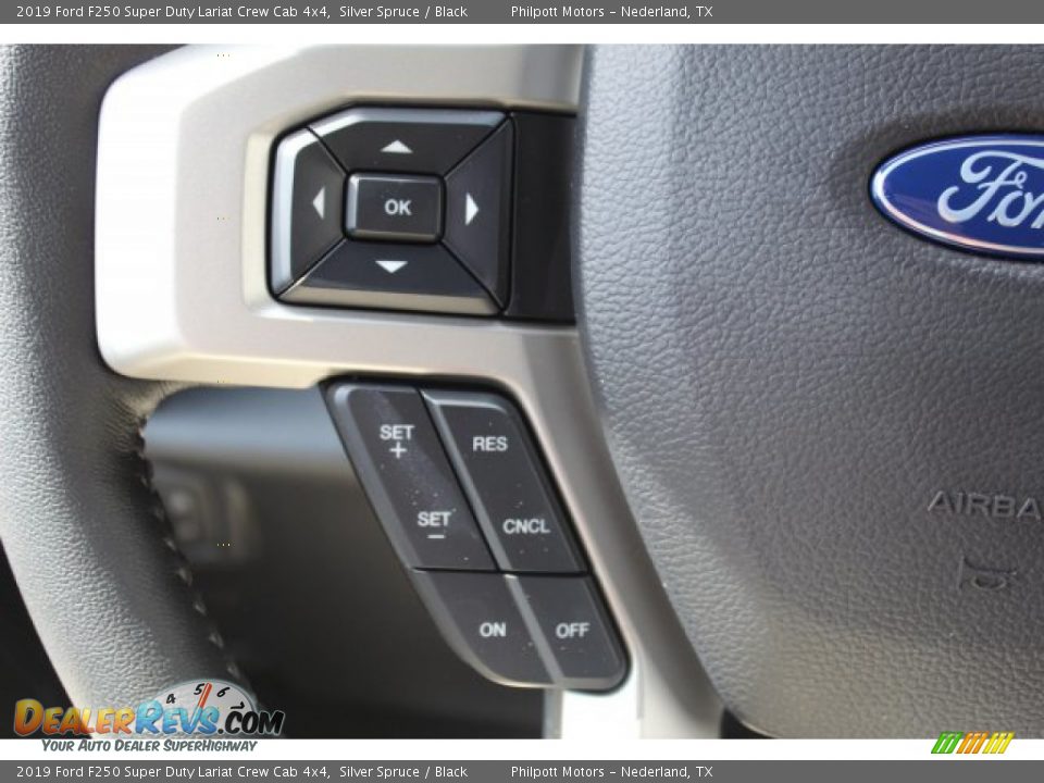 2019 Ford F250 Super Duty Lariat Crew Cab 4x4 Silver Spruce / Black Photo #12