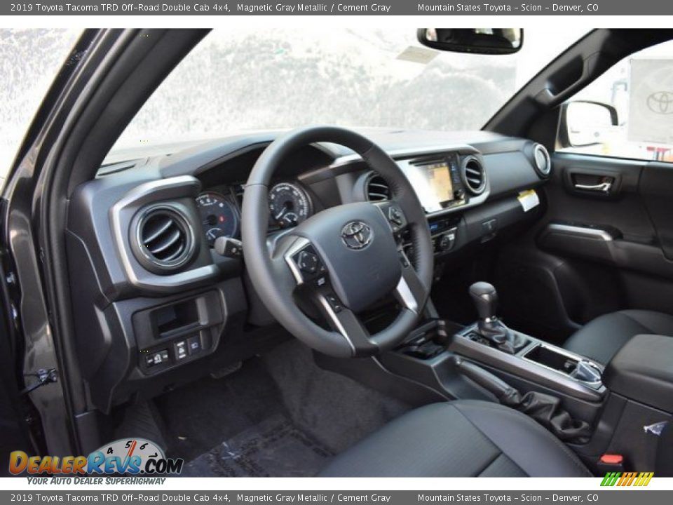 2019 Toyota Tacoma TRD Off-Road Double Cab 4x4 Magnetic Gray Metallic / Cement Gray Photo #5