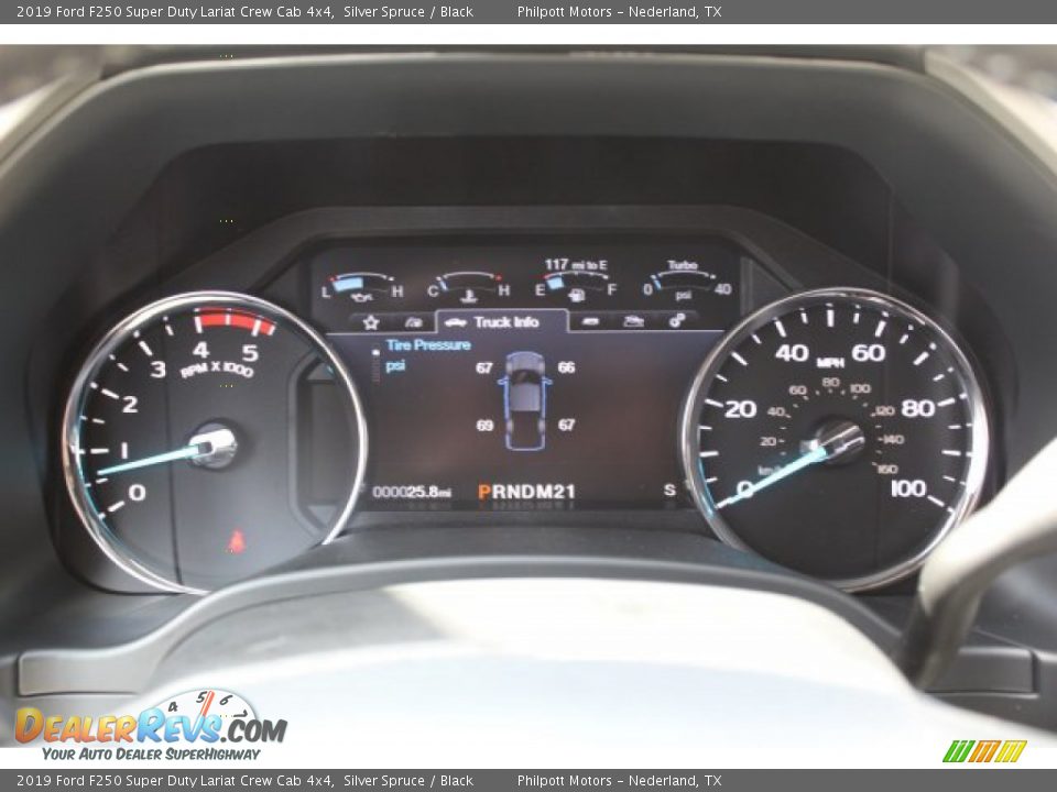 2019 Ford F250 Super Duty Lariat Crew Cab 4x4 Silver Spruce / Black Photo #14