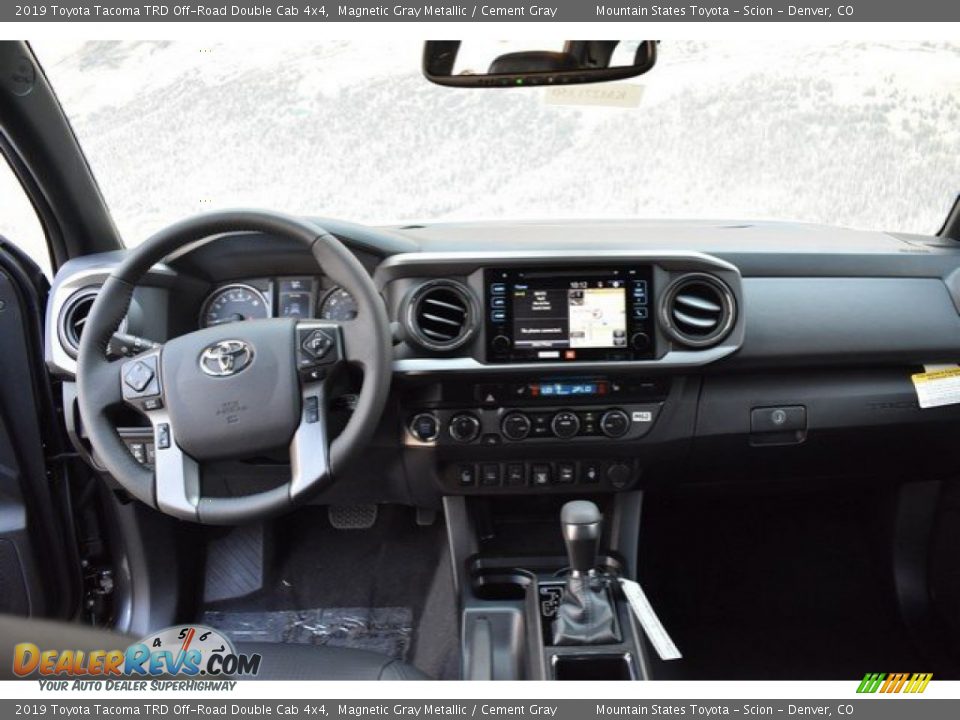 2019 Toyota Tacoma TRD Off-Road Double Cab 4x4 Magnetic Gray Metallic / Cement Gray Photo #7