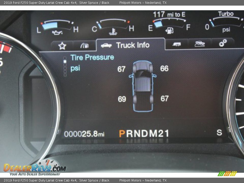 2019 Ford F250 Super Duty Lariat Crew Cab 4x4 Silver Spruce / Black Photo #15