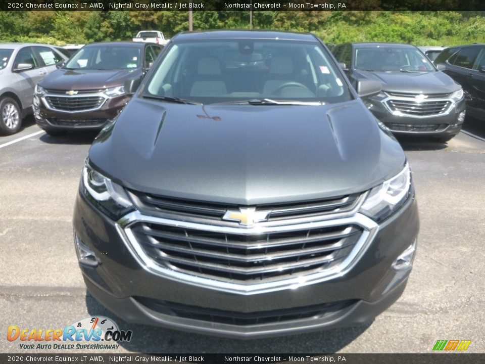 2020 Chevrolet Equinox LT AWD Nightfall Gray Metallic / Jet Black Photo #8
