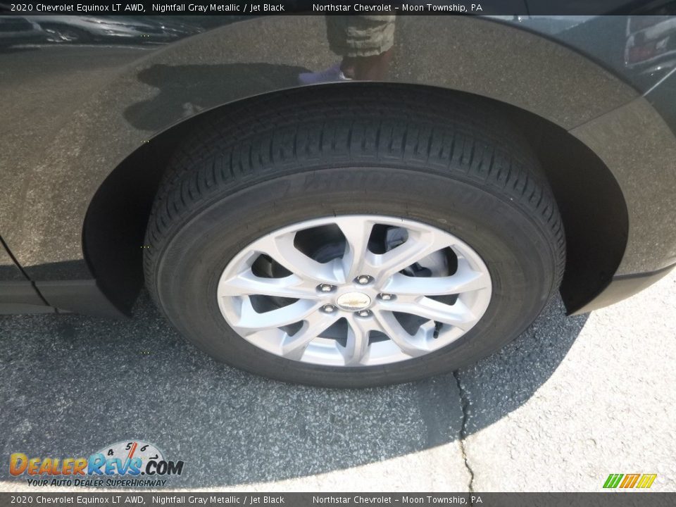 2020 Chevrolet Equinox LT AWD Nightfall Gray Metallic / Jet Black Photo #9