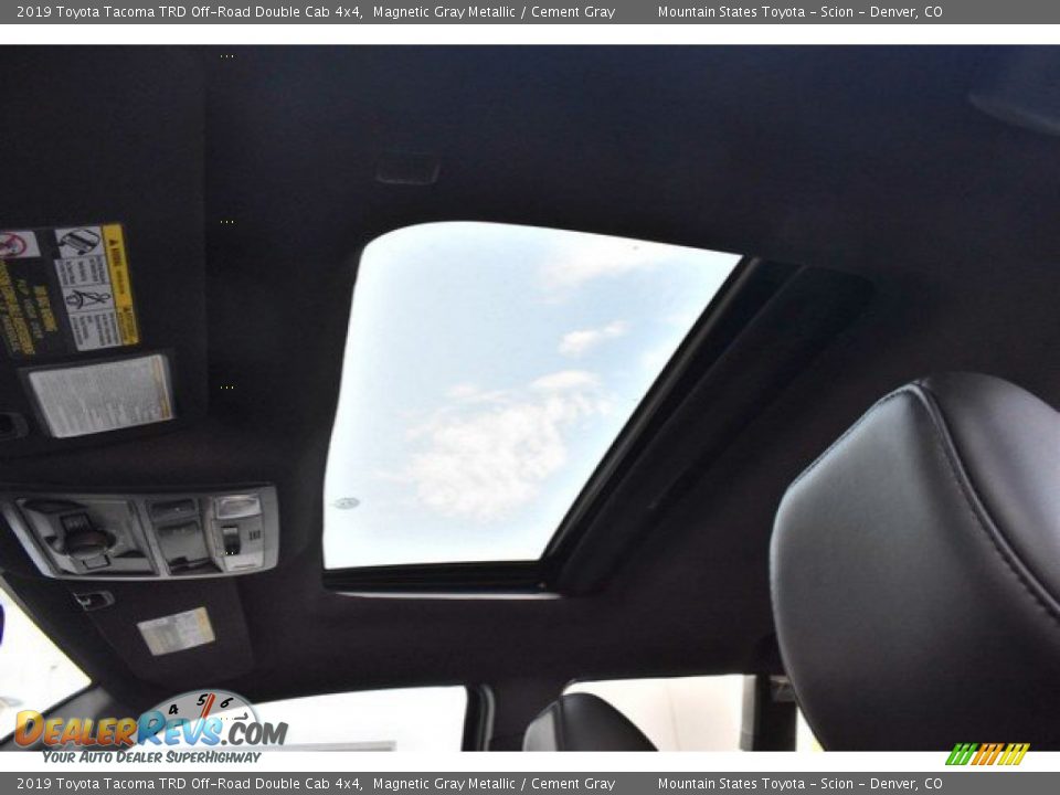 2019 Toyota Tacoma TRD Off-Road Double Cab 4x4 Magnetic Gray Metallic / Cement Gray Photo #8