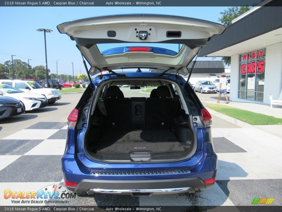 2018 Nissan Rogue S AWD Caspian Blue / Charcoal Photo #5