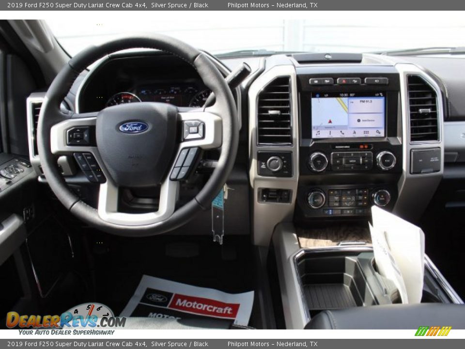 2019 Ford F250 Super Duty Lariat Crew Cab 4x4 Silver Spruce / Black Photo #21