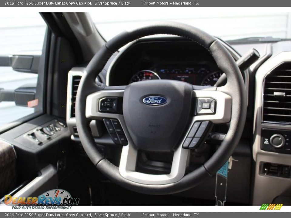 2019 Ford F250 Super Duty Lariat Crew Cab 4x4 Silver Spruce / Black Photo #22