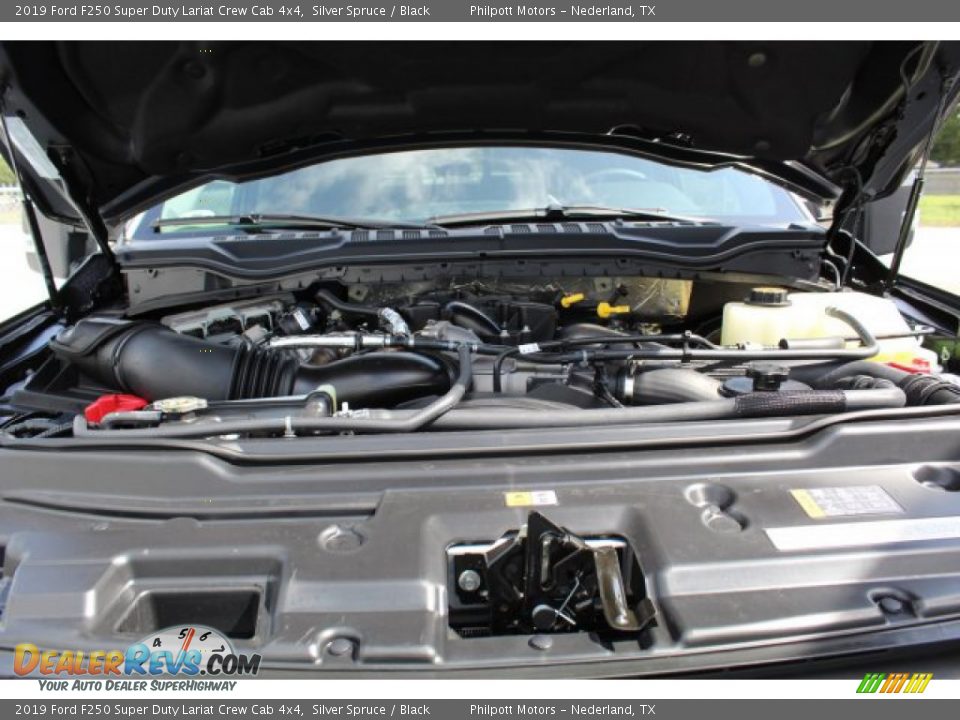 2019 Ford F250 Super Duty Lariat Crew Cab 4x4 Silver Spruce / Black Photo #23