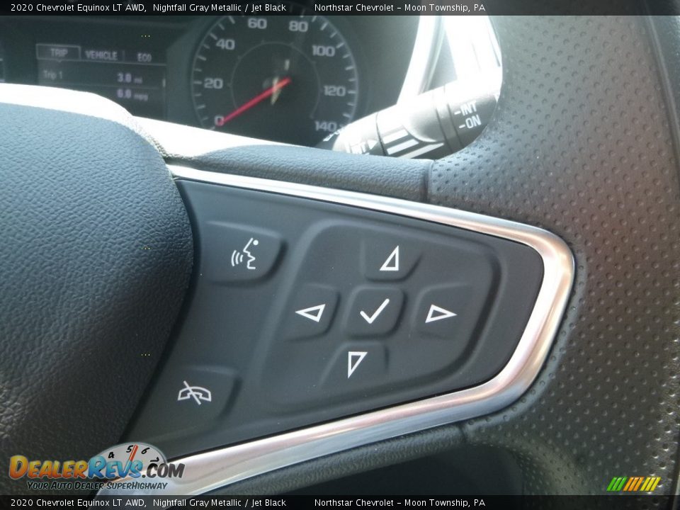 2020 Chevrolet Equinox LT AWD Nightfall Gray Metallic / Jet Black Photo #19