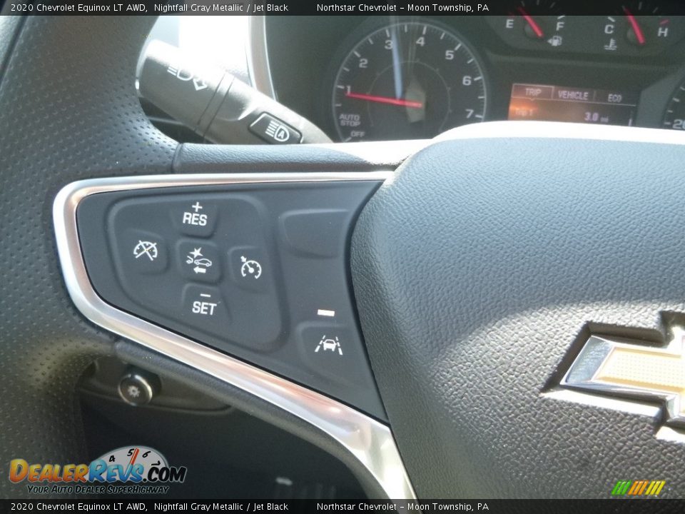 2020 Chevrolet Equinox LT AWD Nightfall Gray Metallic / Jet Black Photo #20