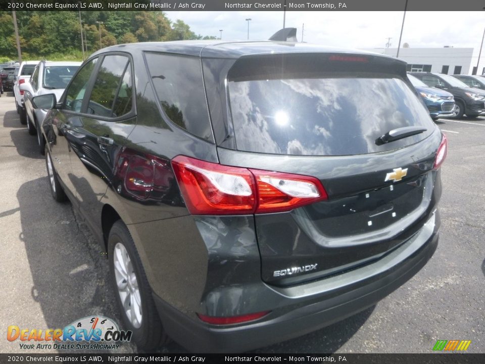 2020 Chevrolet Equinox LS AWD Nightfall Gray Metallic / Ash Gray Photo #3