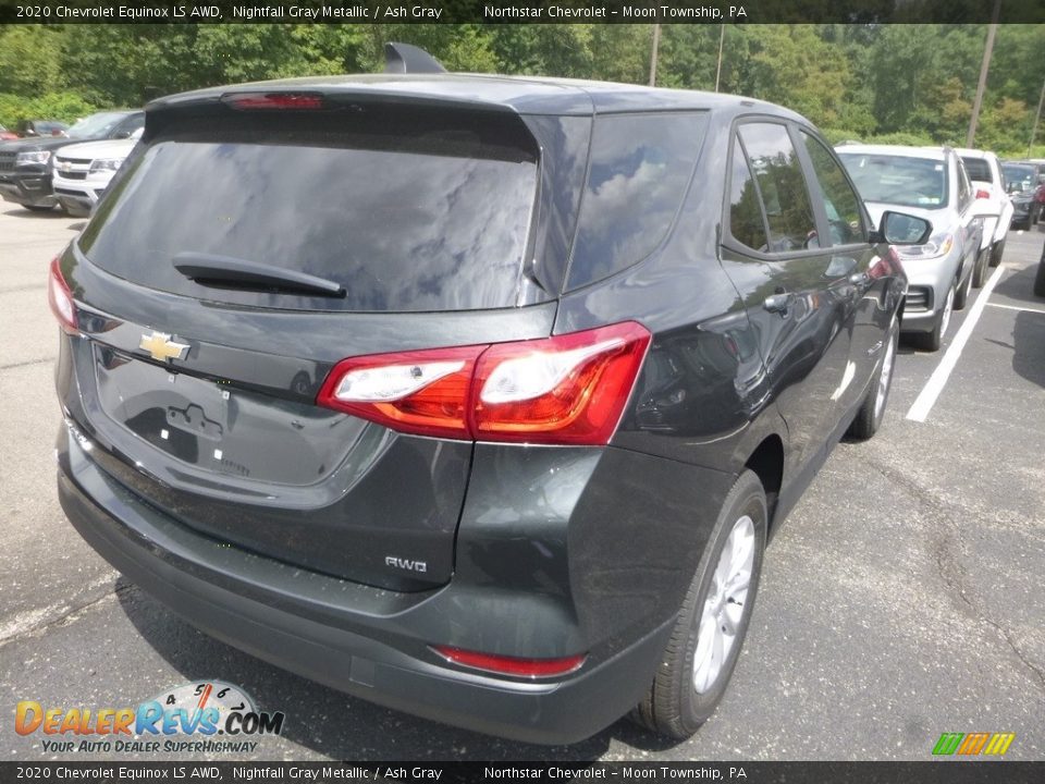 2020 Chevrolet Equinox LS AWD Nightfall Gray Metallic / Ash Gray Photo #5