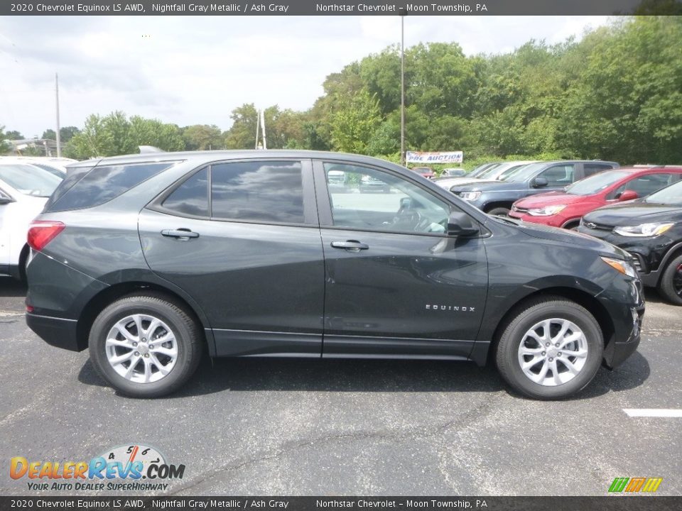 2020 Chevrolet Equinox LS AWD Nightfall Gray Metallic / Ash Gray Photo #6