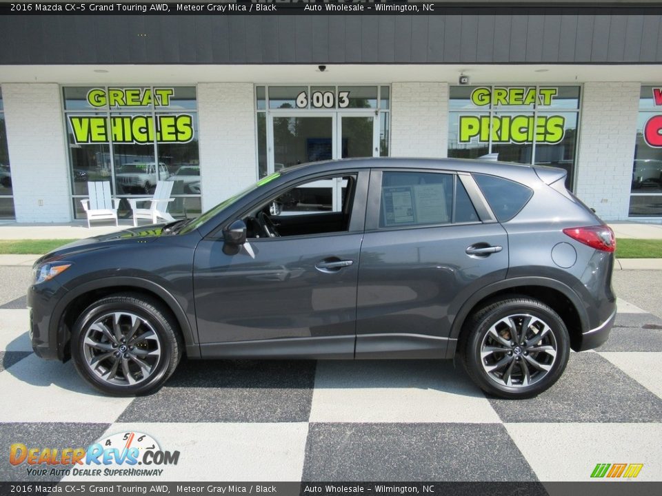 2016 Mazda CX-5 Grand Touring AWD Meteor Gray Mica / Black Photo #1