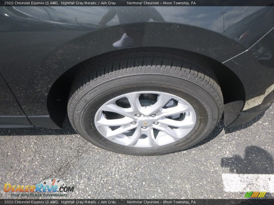 2020 Chevrolet Equinox LS AWD Nightfall Gray Metallic / Ash Gray Photo #8