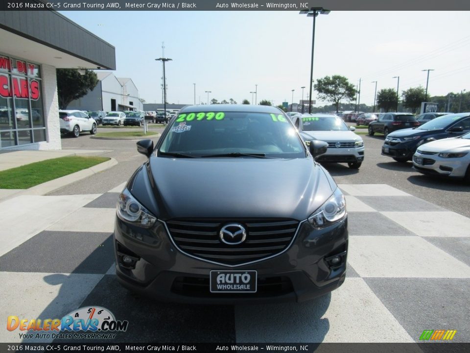 2016 Mazda CX-5 Grand Touring AWD Meteor Gray Mica / Black Photo #2