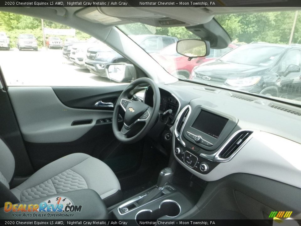 2020 Chevrolet Equinox LS AWD Nightfall Gray Metallic / Ash Gray Photo #10