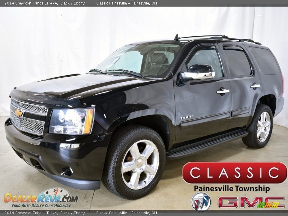 2014 Chevrolet Tahoe LT 4x4 Black / Ebony Photo #1