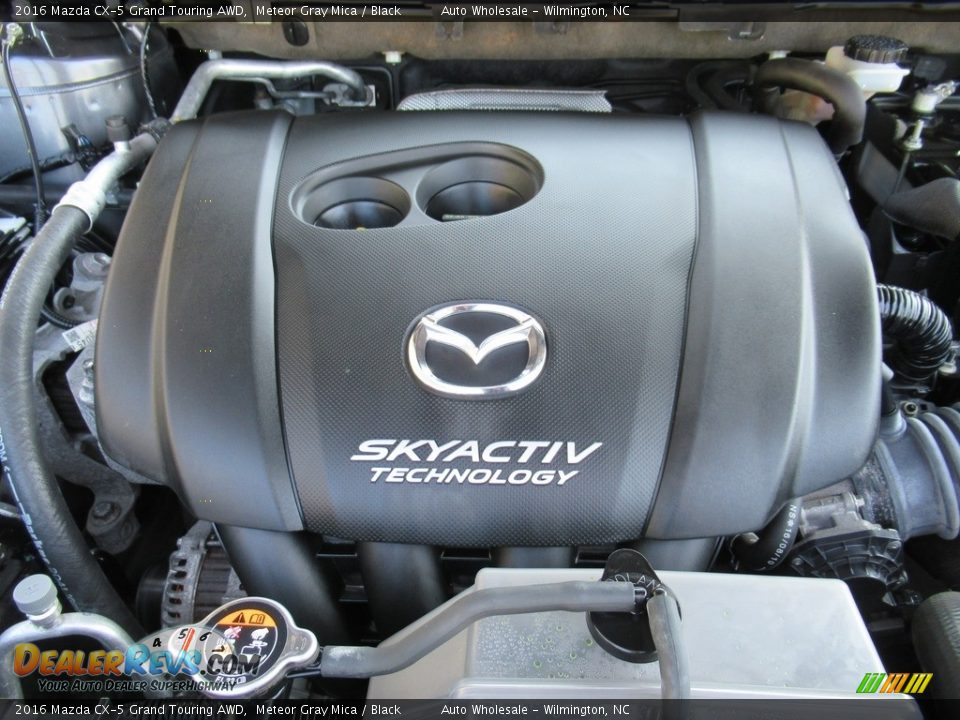 2016 Mazda CX-5 Grand Touring AWD Meteor Gray Mica / Black Photo #6