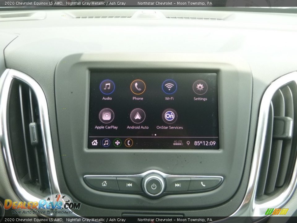 2020 Chevrolet Equinox LS AWD Nightfall Gray Metallic / Ash Gray Photo #16