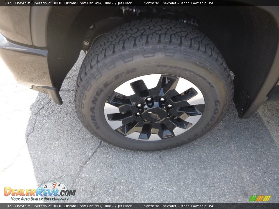 2020 Chevrolet Silverado 2500HD Custom Crew Cab 4x4 Black / Jet Black Photo #2