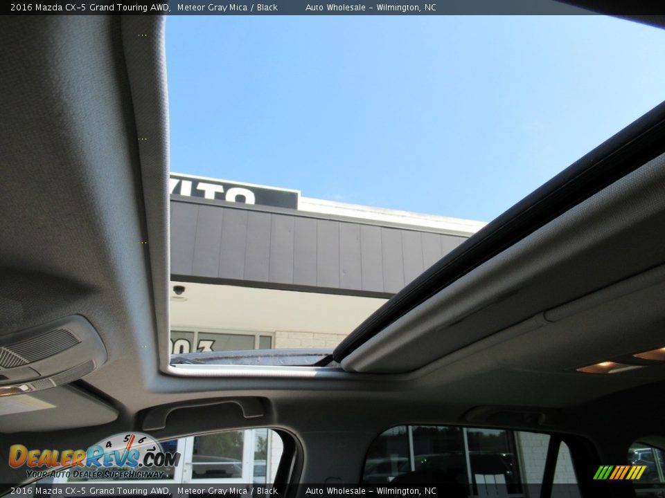 2016 Mazda CX-5 Grand Touring AWD Meteor Gray Mica / Black Photo #14