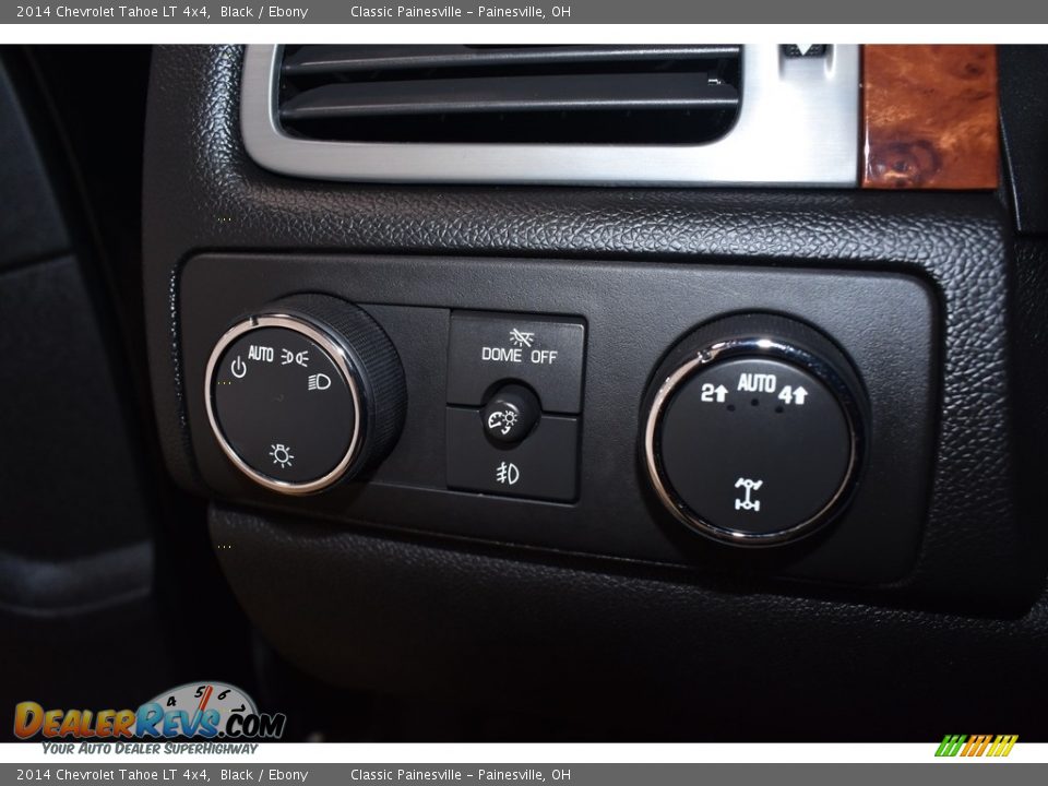 2014 Chevrolet Tahoe LT 4x4 Black / Ebony Photo #14