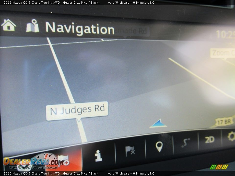 2016 Mazda CX-5 Grand Touring AWD Meteor Gray Mica / Black Photo #17