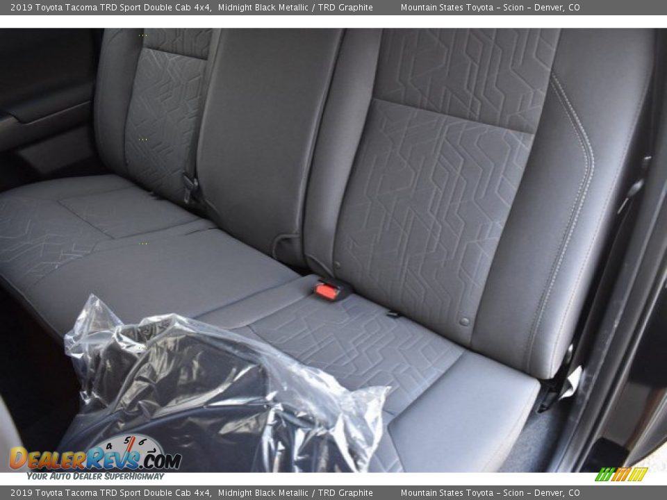 2019 Toyota Tacoma TRD Sport Double Cab 4x4 Midnight Black Metallic / TRD Graphite Photo #9