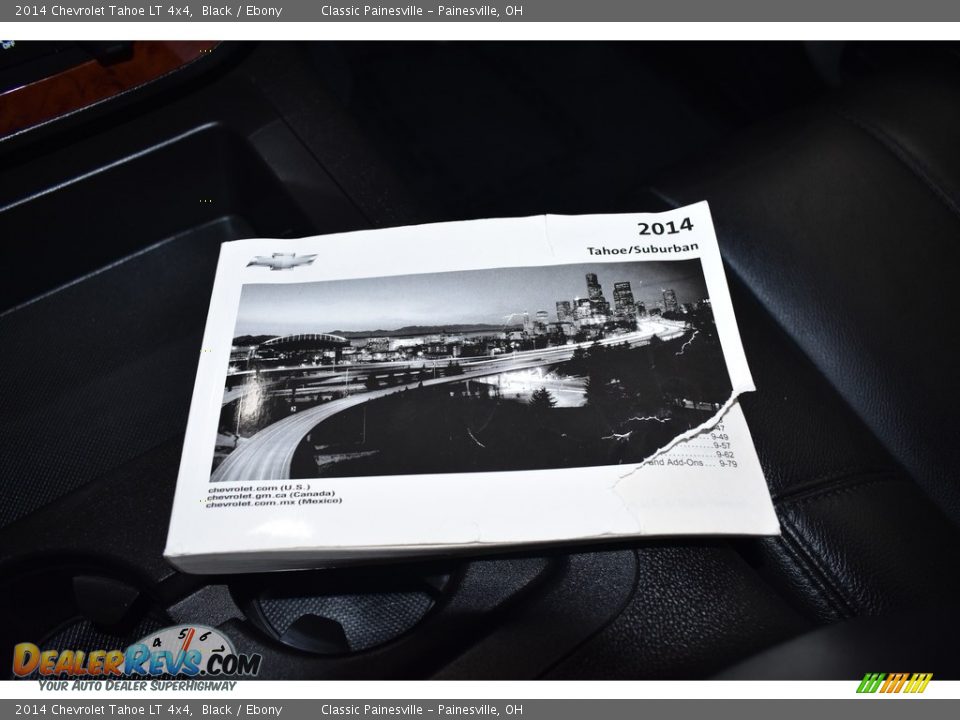 2014 Chevrolet Tahoe LT 4x4 Black / Ebony Photo #18