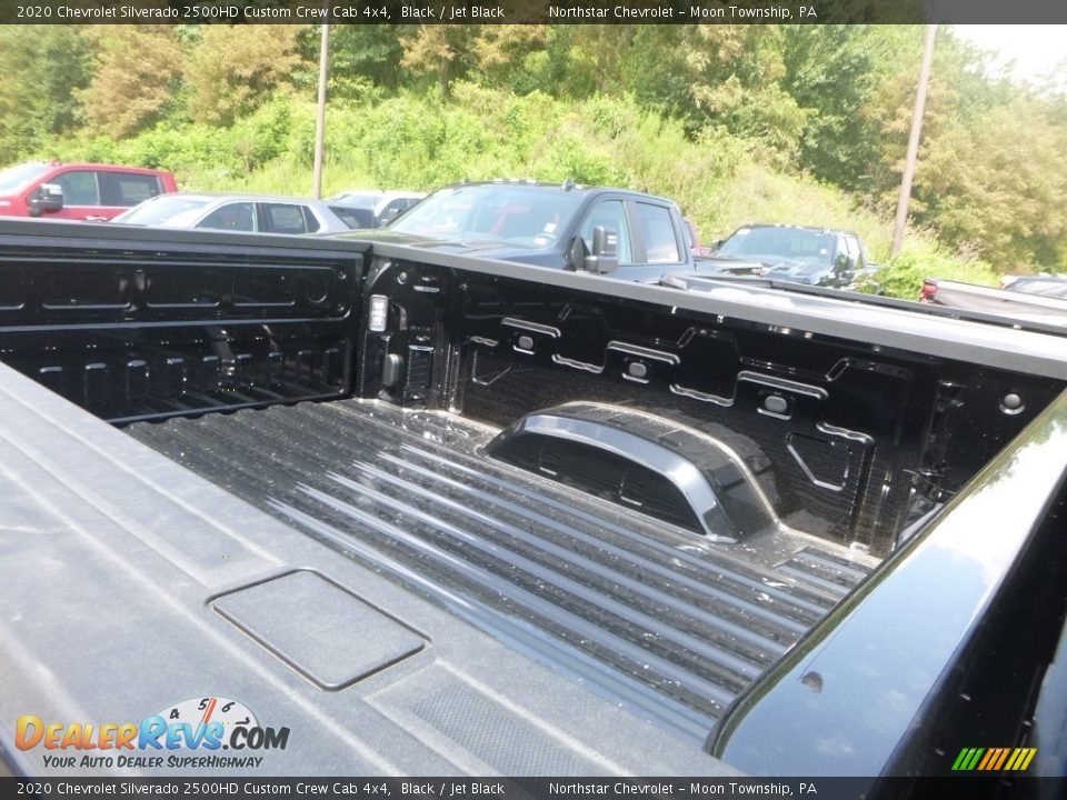 2020 Chevrolet Silverado 2500HD Custom Crew Cab 4x4 Black / Jet Black Photo #12