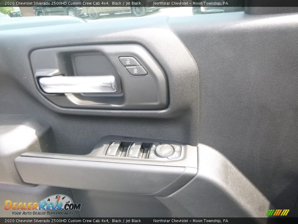 2020 Chevrolet Silverado 2500HD Custom Crew Cab 4x4 Black / Jet Black Photo #20