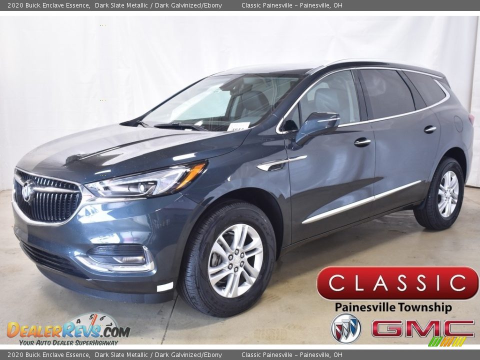2020 Buick Enclave Essence Dark Slate Metallic / Dark Galvinized/Ebony Photo #1