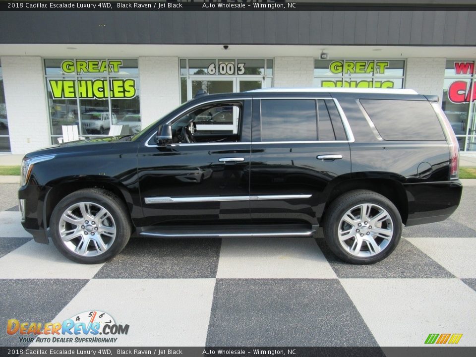 2018 Cadillac Escalade Luxury 4WD Black Raven / Jet Black Photo #1