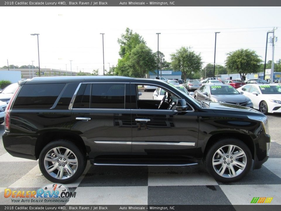 2018 Cadillac Escalade Luxury 4WD Black Raven / Jet Black Photo #3