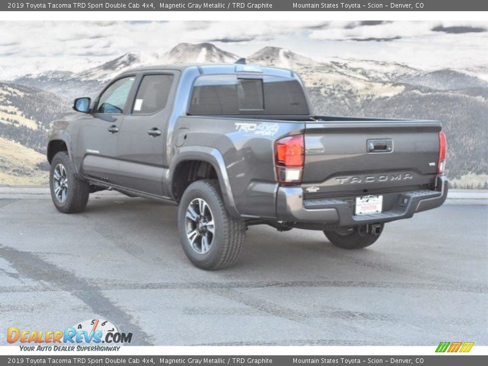 2019 Toyota Tacoma TRD Sport Double Cab 4x4 Magnetic Gray Metallic / TRD Graphite Photo #3
