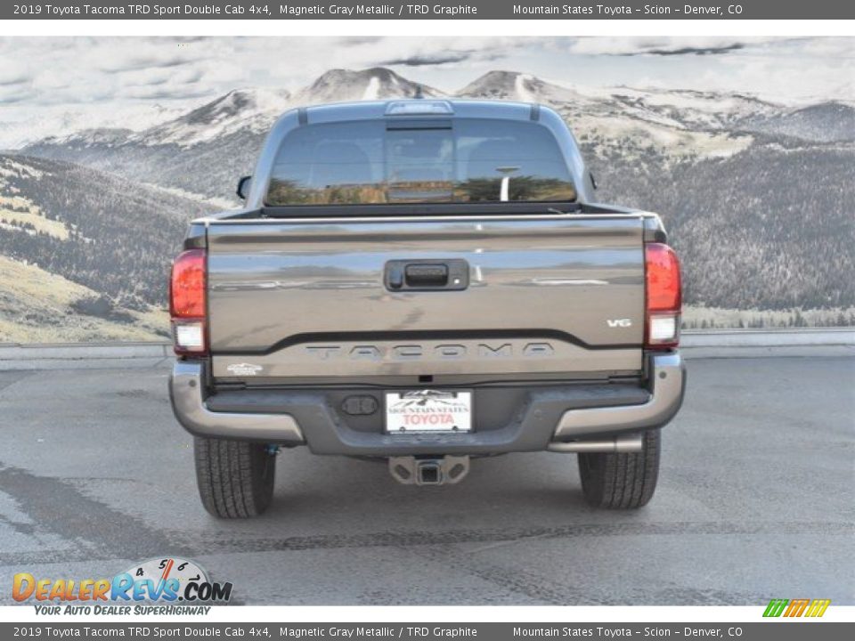 2019 Toyota Tacoma TRD Sport Double Cab 4x4 Magnetic Gray Metallic / TRD Graphite Photo #4
