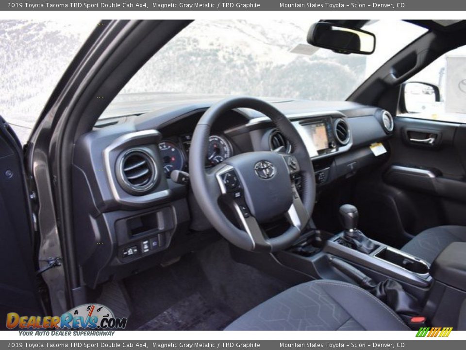 2019 Toyota Tacoma TRD Sport Double Cab 4x4 Magnetic Gray Metallic / TRD Graphite Photo #5